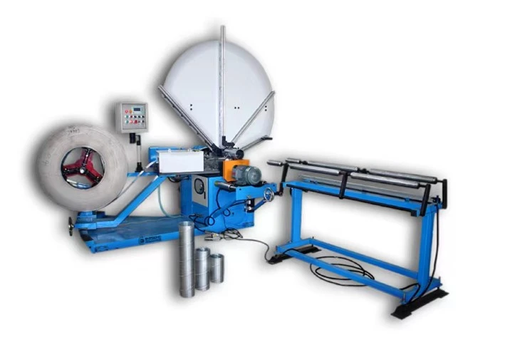 Runde HVAC-Kanalformmaschine für Lüftungszwecke