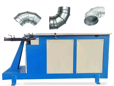 Maschine zur Herstellung runder Luftkanalbögen