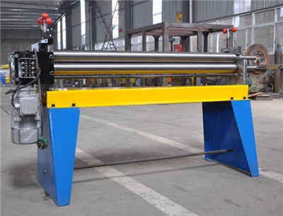 Runde Kanal-Slip-Roll-Maschine Elektrische 3-Rollen-Platten-Rollmaschine